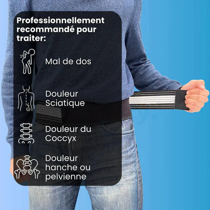 Ceinture Lombaire – Soutien et Bien-Être contre les Douleurs Sciatiques
