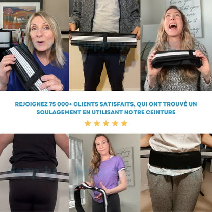 Ceinture Lombaire – Soutien et Bien-Être contre les Douleurs Sciatiques