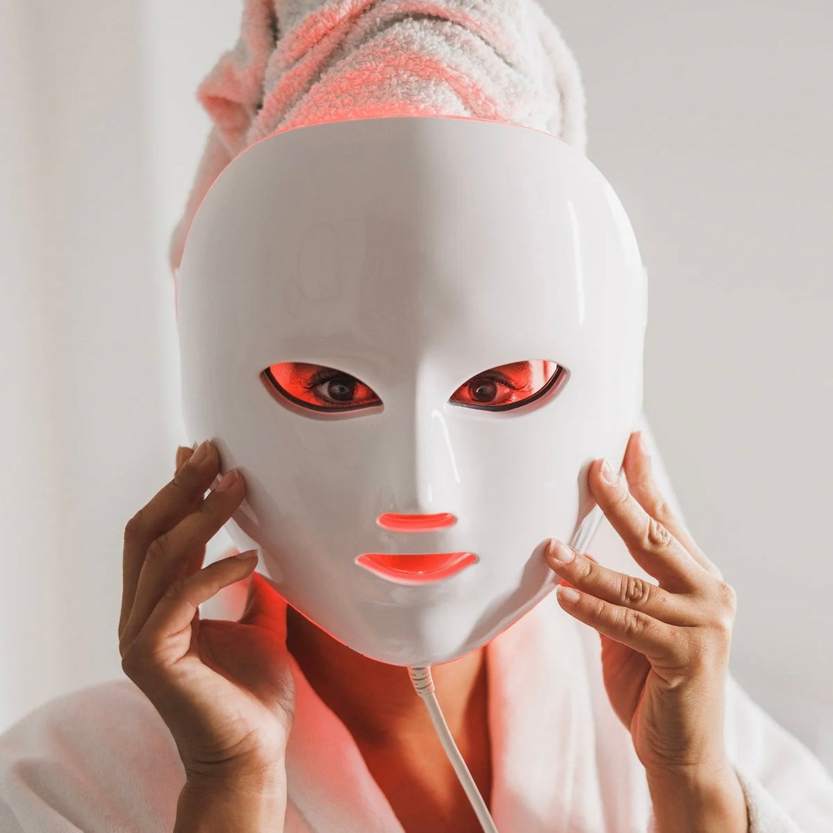 Masque LED Thérapeutique – Soin Visage Éclat et Rajeunissement